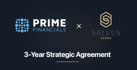 Prime Financials and Salvus Funds, 3-Year Strategic Agreement